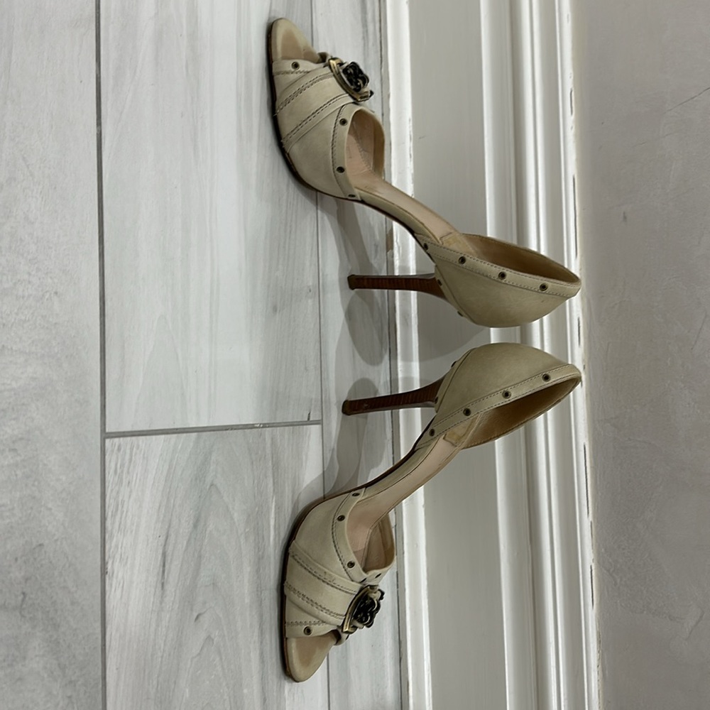Christian Dior Sandals. Size 38. Worn condition - Picture 2 of 4